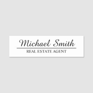 Professional Personalized Name Tag
