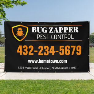 Professional Pest Control Service Business Banner