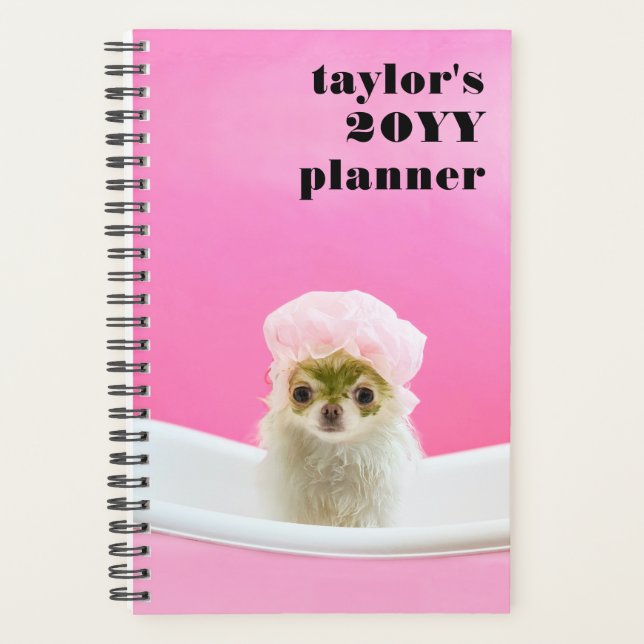 Professional Pet Groomers Appointment Planner (Front)