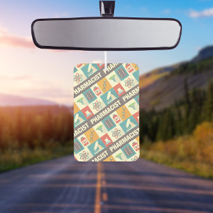 Professional Pharmacist Iconic Designed Car Air Freshener