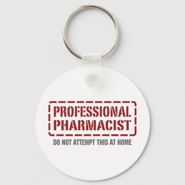 Professional Pharmacist Key Ring (Front)