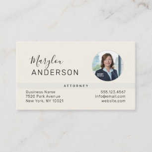 Professional (PHOTO INSERT) UNISEX - Business Card