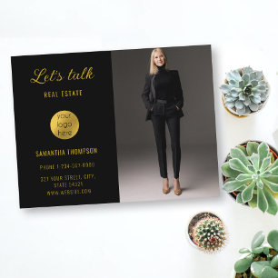 Professional Photo Real Estate Marketing Postcard