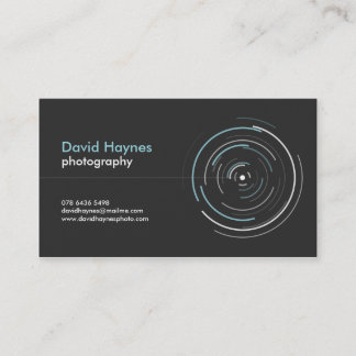 Professional Photographer Business Card