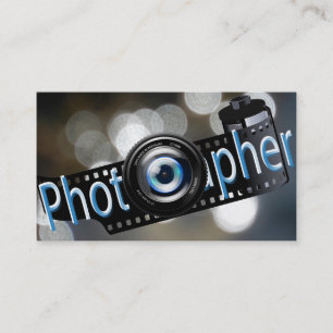 Professional Photographer Business Card