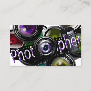 Professional Photographer Business Card