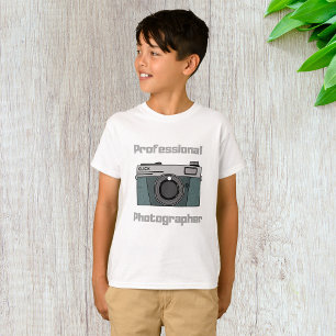 Professional Photographer Camera Photo T-Shirt
