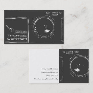 Professional Photographer Digital Photo Card