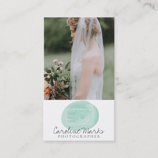 Professional Photography Business Card (Front)