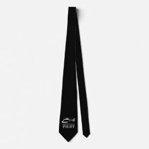 Professional pilot neck tie