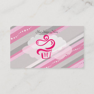 Professional Pink Ice Cream Business Card