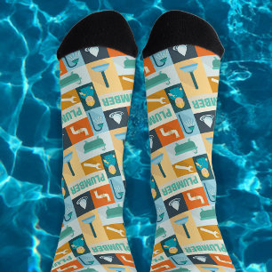 Professional Plumber Iconic Designed Socks