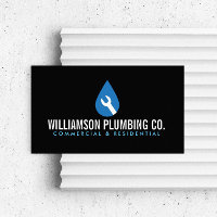 Professional Plumbing Logo Black