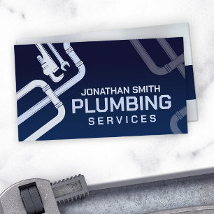 Professional Plumbing Services  Business Card
