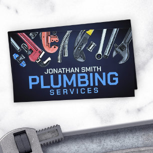 Professional Plumbing Services  Business Card