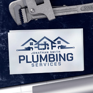 Professional Plumbing Services  Business Card