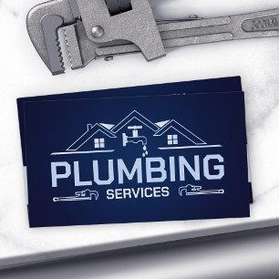 Professional Plumbing Services  Business Card
