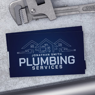 Professional Plumbing Services  Business Card