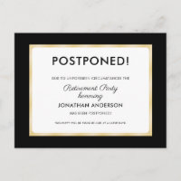 Professional Postponed Retirement Party