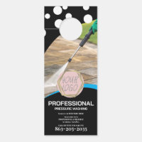 Professional Pressure Wash Minimalist Logo
