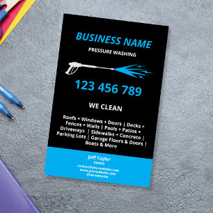 Professional Pressure Washing Power Washing Busine Flyer