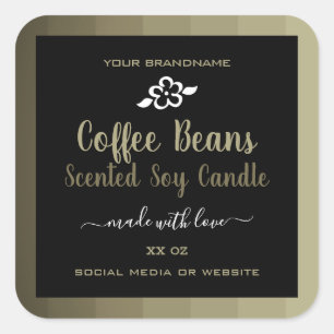 Professional Product Packaging Coffee Beans Labels