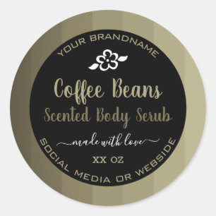 Professional Product Packaging Coffee Beans Labels