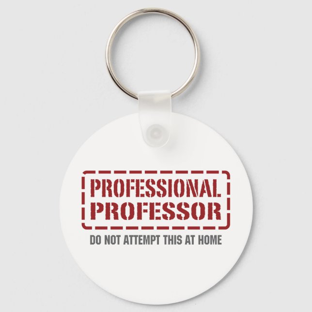 Professional Professor Key Ring (Front)