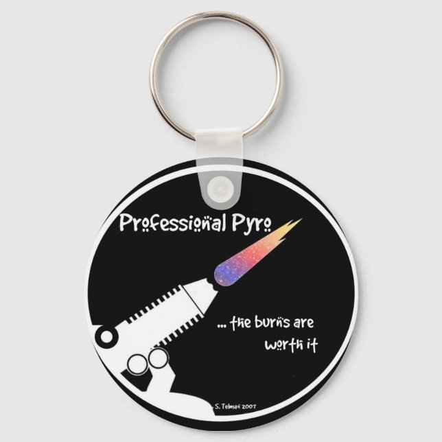 Professional Pyro Keychain (Front)