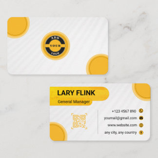 Professional QR Code Business Card
