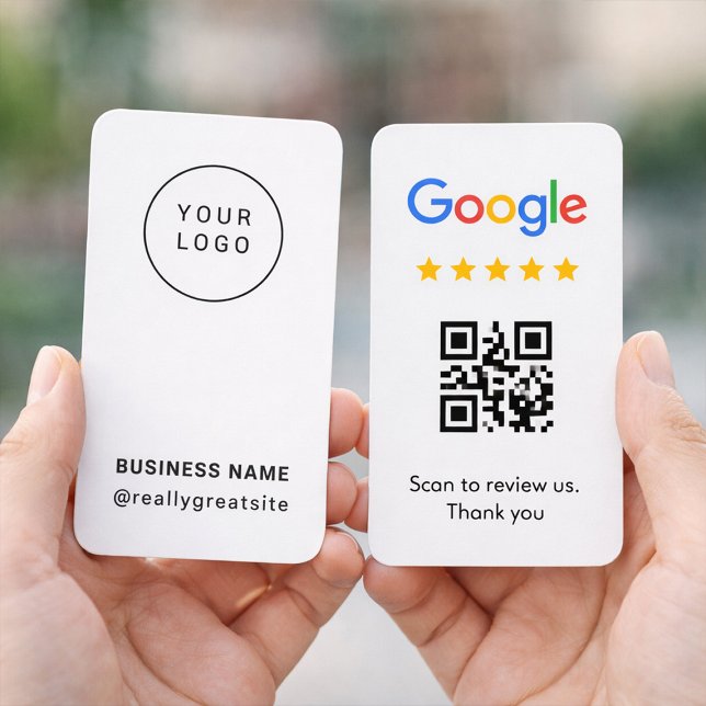 Professional QR code review card for small (Creator Uploaded)