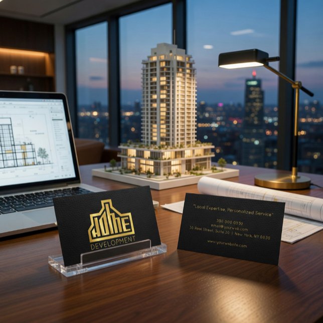 Professional Real Estate Business Card (Creator Uploaded)