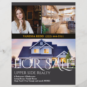 Professional Real Estate Realty Flyer For Sale