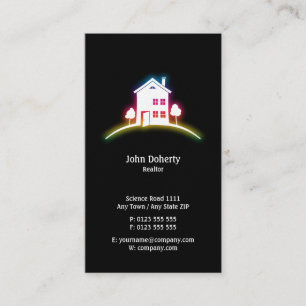 Professional Realtor Perfect Family Home Business Card