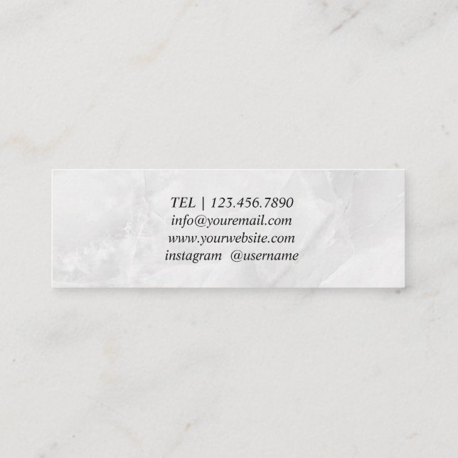 Professional Reliable Cleaning Services  Mini Business Card (Back)