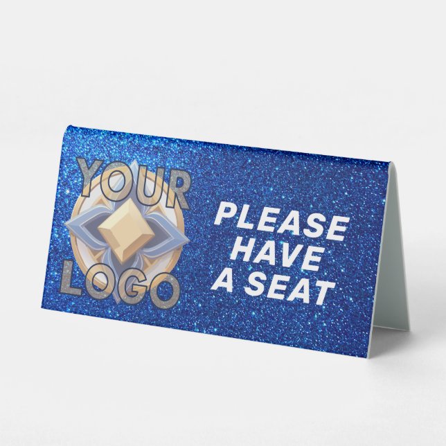 Professional Restaurant Cafe Custom Business Logo (Back)