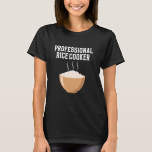 Professional Rice Cooker Charming White Rice Appar T-Shirt