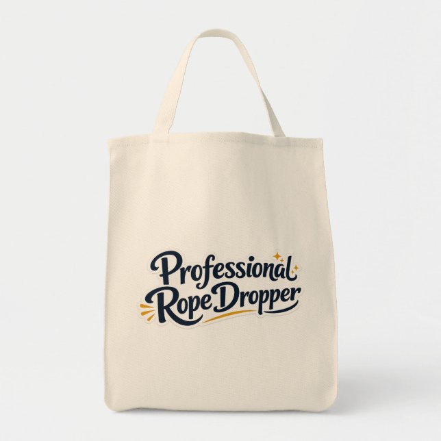 Professional Rope Dropper Tote Bag (Front)