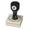 Professional Round Rubber Stamp with Black Ink Pad