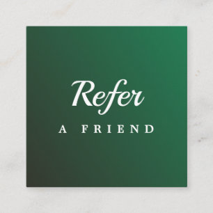 Professional Salon & Spa Referral Card   Editable 