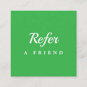 Professional Salon & Spa Referral Card Editable