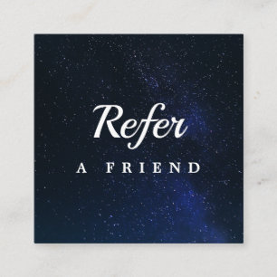 Professional Salon & Spa Referral Card Editable