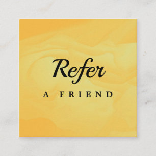 Professional Salon & Spa Referral Card Editable