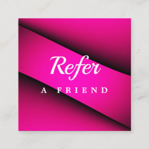 Professional Salon & Spa Referral Card   Editable 