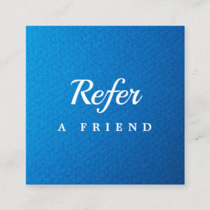 Professional Salon & Spa Referral Card   Editable 