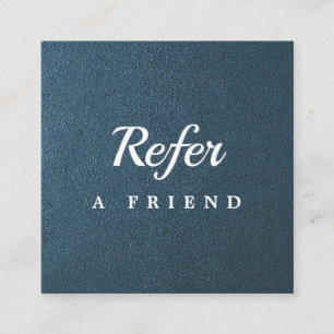 Professional Salon & Spa Referral Card Editable