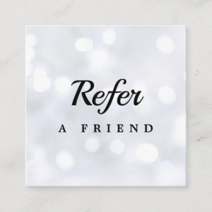 Professional Salon & Spa Referral Card Editable