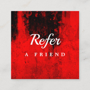 Professional Salon & Spa Referral Card Editable