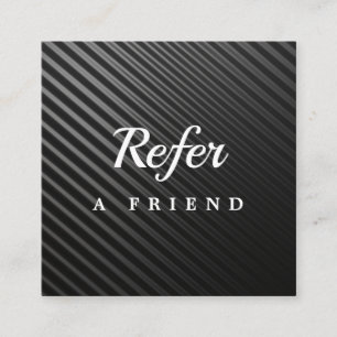 Professional Salon & Spa Referral Card Editable