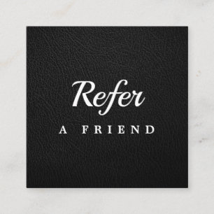 Professional Salon & Spa Referral Card   Editable 